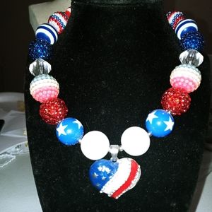 Little girls chunky necklace